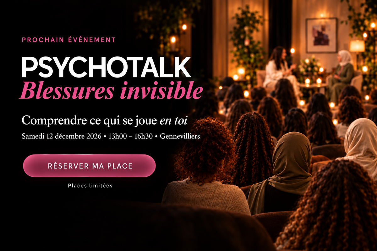 Conference de psychologie Psychotalk - Blessures invisible